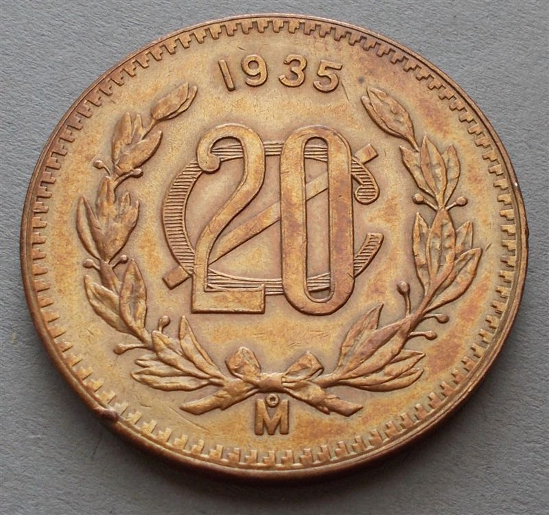 1935-Mexico-20-Centavos
